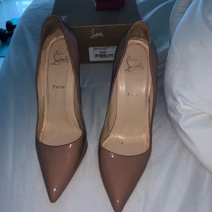 Christian Louboutin Pigalle nude 40.5